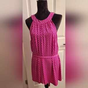 Lane Bryan Fuscia Sleeveless blouse NWT